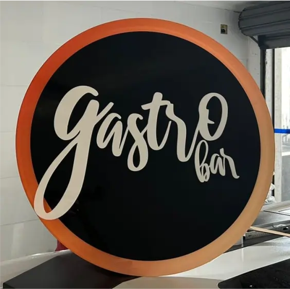 imagem de projeto em acrílico